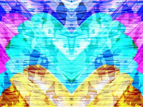 Modern pattern studies, manipulation background Stock Illustration