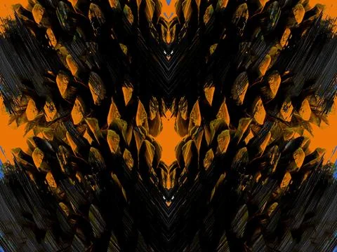 Modern pattern studies, manipulation background Stock Illustration