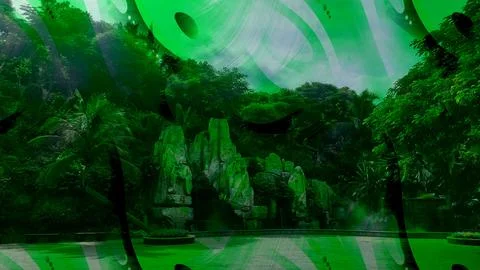 Modern pattern studies, manipulation background Stock Photos