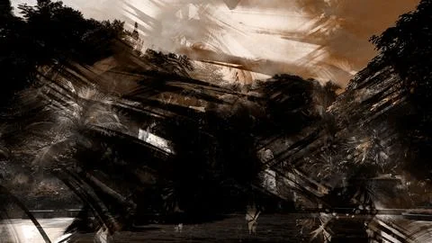 Modern pattern studies, manipulation background Stock Photos