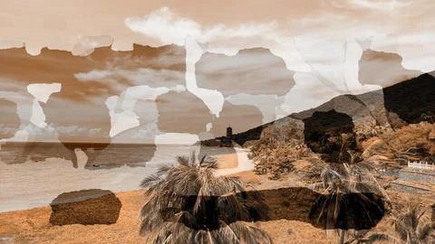 Modern pattern studies, manipulation background Stock Photos