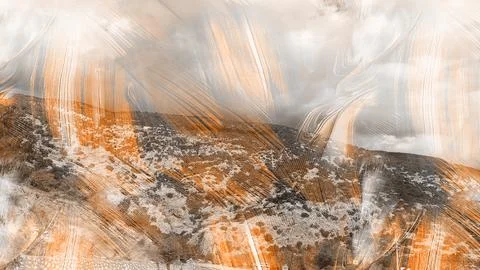 Modern pattern studies, manipulation background Stock Photos