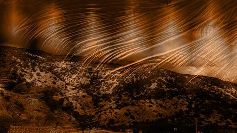 Modern pattern studies, manipulation background Foto stock