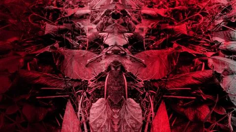 Modern pattern studies, manipulation background Foto stock