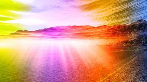 Modern pattern studies, manipulation background 写真素材