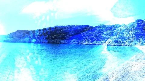 Modern pattern studies, manipulation background 写真素材