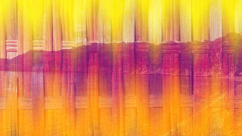 Modern pattern studies, manipulation background Foto stock