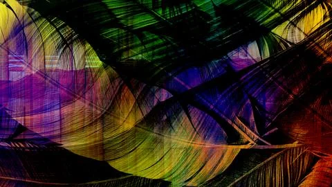 Modern pattern studies, manipulation background 写真素材