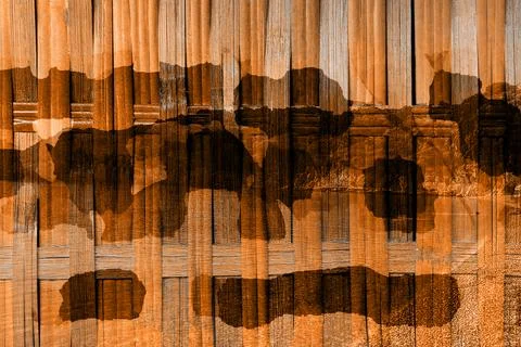 Modern pattern studies, manipulation background Foto stock