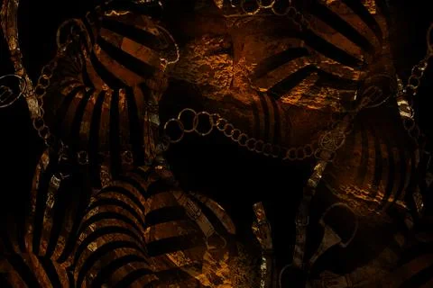 Modern pattern studies, manipulation background Foto stock