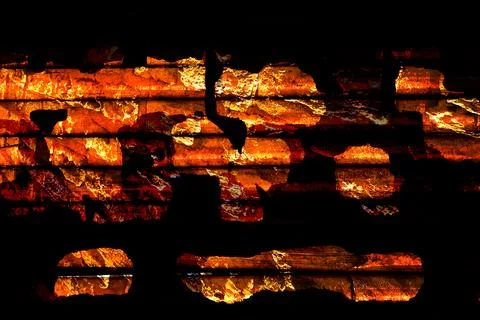 Modern pattern studies, manipulation background 库存照片