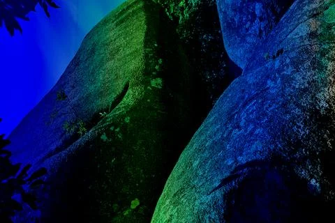 Modern pattern studies, manipulation background Foto stock