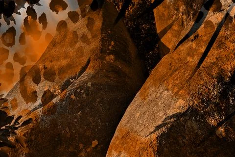 Modern pattern studies, manipulation background Foto stock