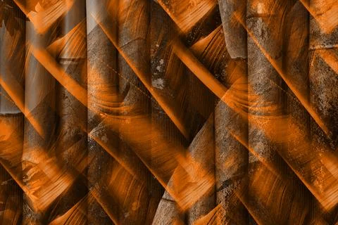 Modern pattern studies, manipulation background Foto stock