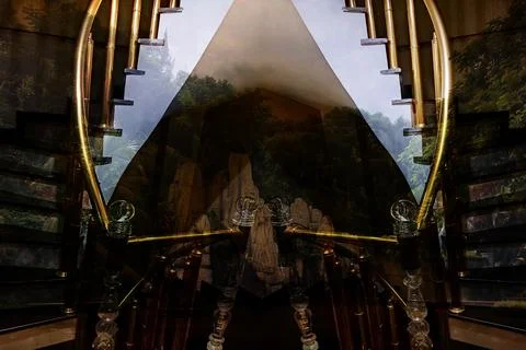 Modern pattern studies, manipulation background Stock Photos