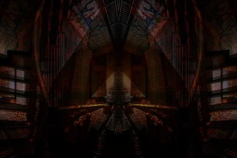 Modern pattern studies, manipulation background 스톡 사진