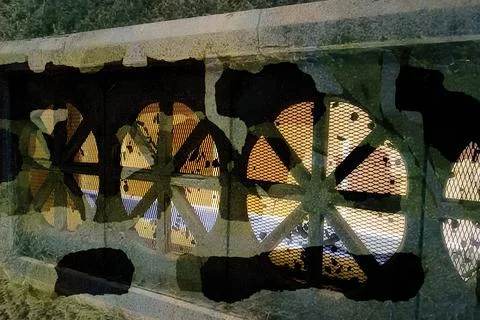 Modern pattern studies, manipulation background 写真素材