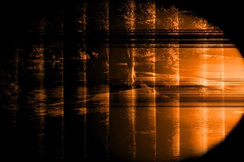 Modern pattern studies, manipulation background Foto stock