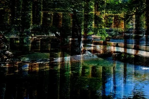 Modern pattern studies, manipulation background Stock Photos