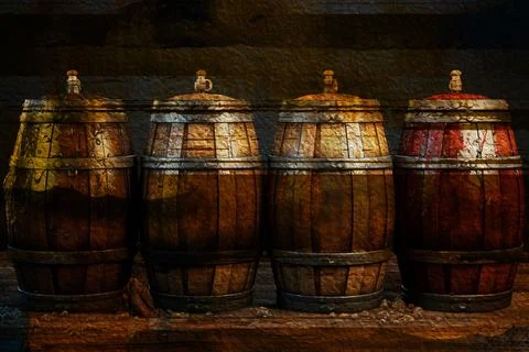 Modern pattern studies, manipulation background Foto stock