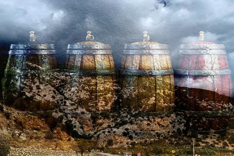 Modern pattern studies, manipulation background 스톡 사진