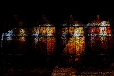 Modern pattern studies, manipulation background 写真素材