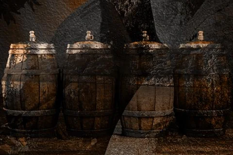 Modern pattern studies, manipulation background 写真素材