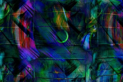 Modern pattern studies, manipulation background Foto stock