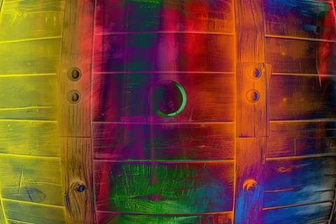 Modern pattern studies, manipulation background Foto stock