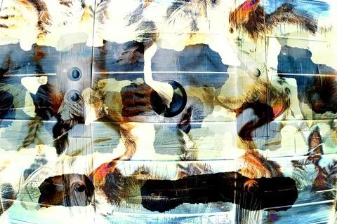 Modern pattern studies, manipulation background Stock Photos