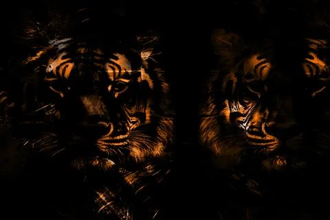 Modern pattern studies, manipulation background Foto stock