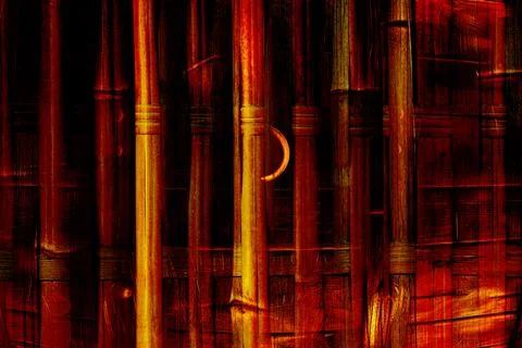 Modern pattern studies, manipulation background Foto stock