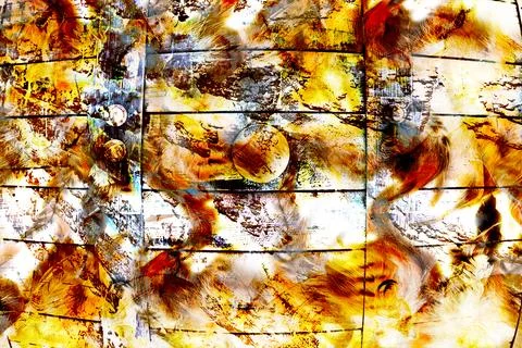 Modern pattern studies, manipulation background 写真素材
