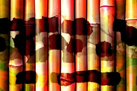 Modern pattern studies, manipulation background Foto stock