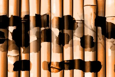Modern pattern studies, manipulation background 写真素材