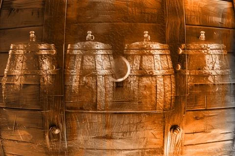 Modern pattern studies, manipulation background Foto stock