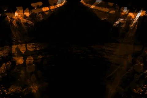 Modern pattern studies, manipulation background Foto stock