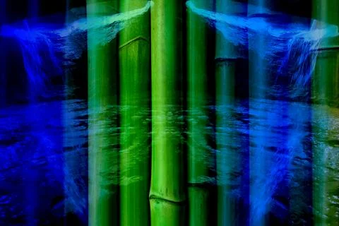 Modern pattern studies, manipulation background Foto stock