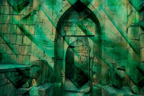 Modern pattern studies, manipulation background Stock Photos