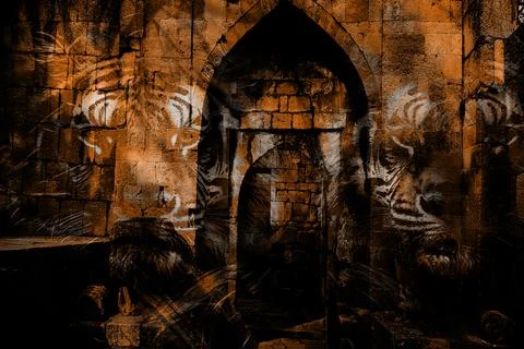 Modern pattern studies, manipulation background Stock Photos