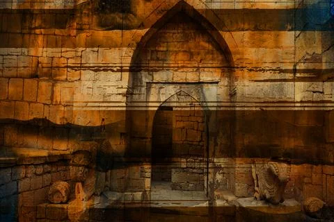 Modern pattern studies, manipulation background Stock Photos