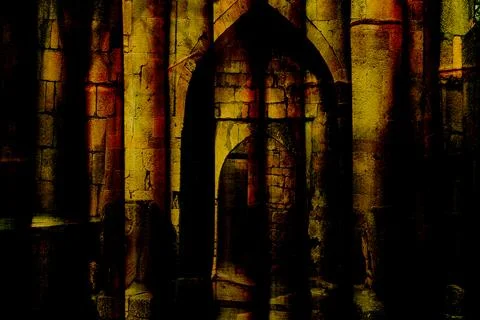 Modern pattern studies, manipulation background 写真素材