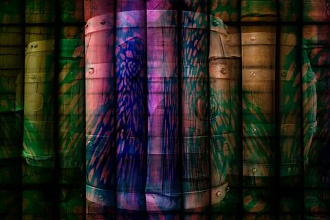 Modern pattern studies, manipulation background Stock Photos