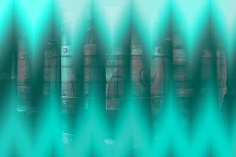 Modern pattern studies, manipulation background Foto stock