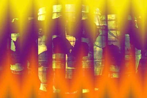 Modern pattern studies, manipulation background 스톡 사진