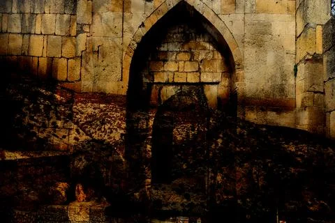 Modern pattern studies, manipulation background Foto stock