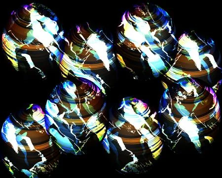 Modern pattern studies, manipulation background 스톡 사진