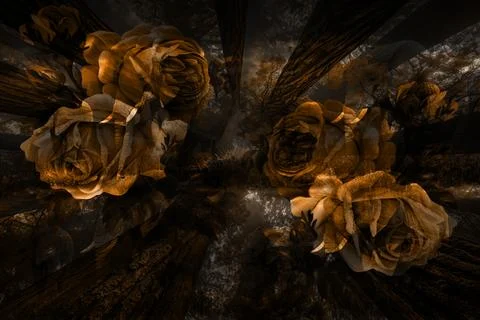 Modern pattern studies, manipulation background Foto stock