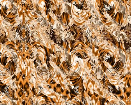 Modern pattern studies, manipulation background Foto stock