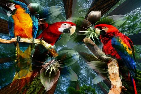 Modern pattern studies, manipulation background 写真素材